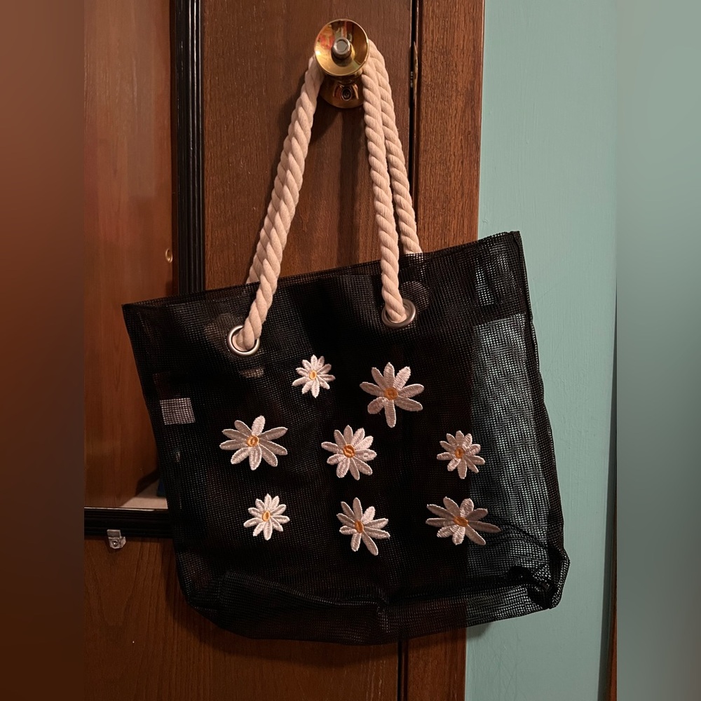 Art Class Mesh Swim Tote Bag